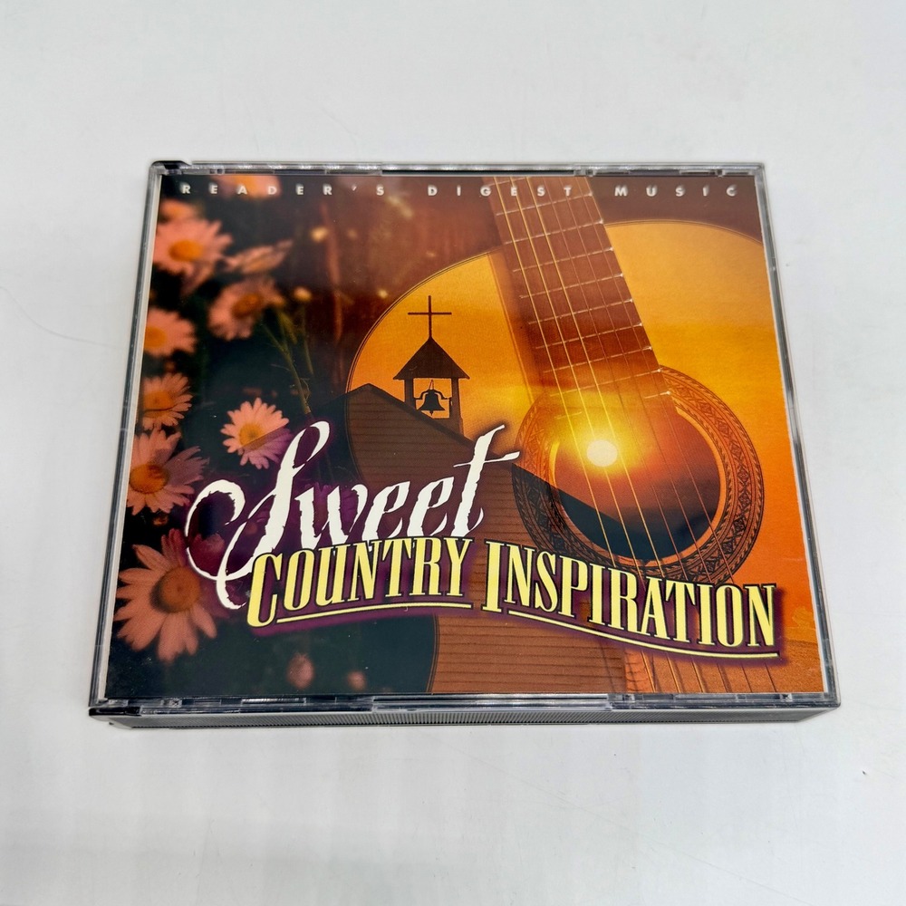Reader's Digest Sweet‎ Country Inspiration 4 CD Box Set Johnny Cash Patsy Cline